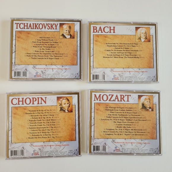 4 Classical Music CDs - Picture 2 of 2